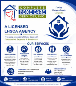 Complete Home Care Services Flyer: 